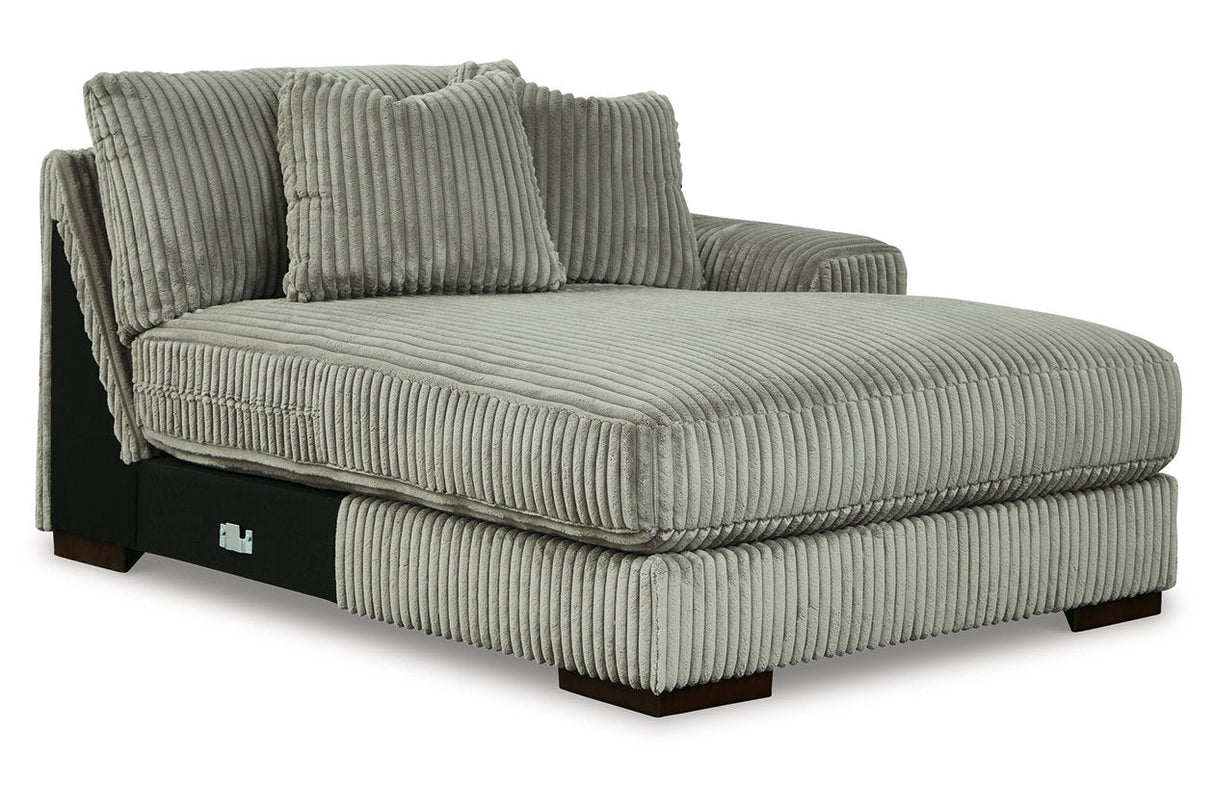 Lindyn Fog 3-Piece Sectional and Chair