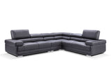 2119 Sectional Black by ESF Furniture at Eve Furniture