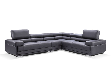 2119 Sectional Black by ESF Furniture at Eve Furniture