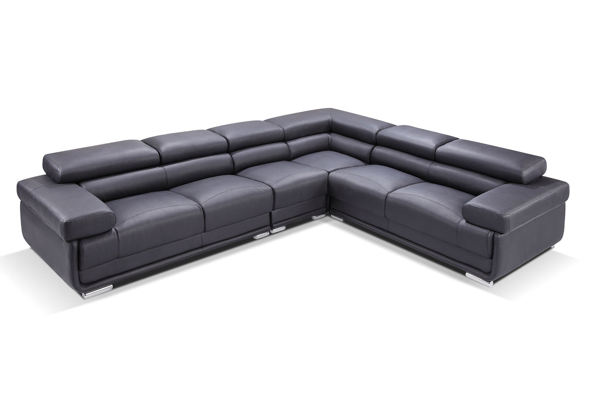 2119 Sectional Black by ESF Furniture at Eve Furniture