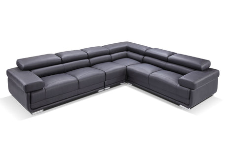 2119 Sectional Black by ESF Furniture at Eve Furniture