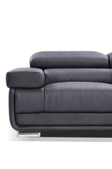 2119 Sectional Black by ESF Furniture at Eve Furniture