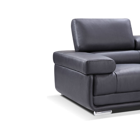 2119 Sectional Black by ESF Furniture at Eve Furniture