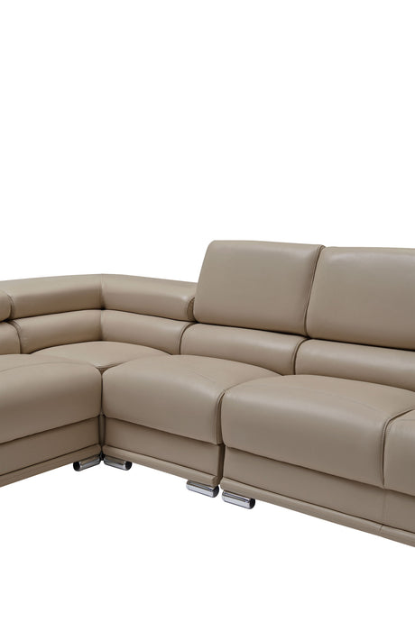 2119 Sectional - Cream Beige by ESF Furniture at Eve Furniture