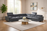 2119 Sectional Large Composition 2, Dark Grey by ESF Furniture at Eve Furniture