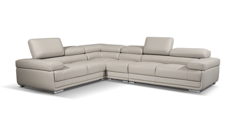 2119 Sectional - Light Grey by ESF Furniture at Eve Furniture