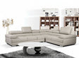 2119 Sectional - Light Grey by ESF Furniture at Eve Furniture