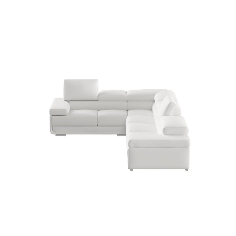 2119 Sectional - White by ESF Furniture at Eve Furniture
