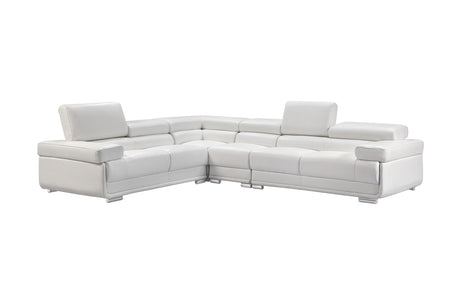 2119 Sectional - White by ESF Furniture at Eve Furniture