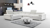 2119 Sectional - White by ESF Furniture at Eve Furniture