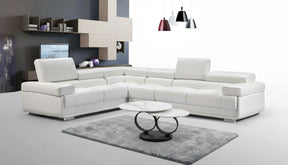 2119 Sectional - White by ESF Furniture at Eve Furniture