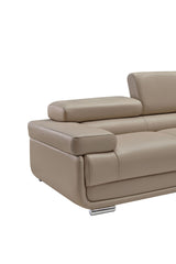 2119 Sectional with Extra Chair - Beige by ESF Furniture at Eve Furniture