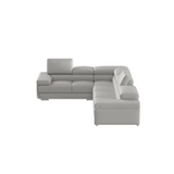 2119 Sectional with Extra Chair - Light Grey by ESF Furniture at Eve Furniture
