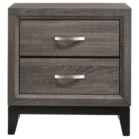 Watson Gray Oak 4-Piece Full Panel Bedroom Set by Coaster at Eve Furniture