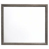 Juego de dormitorio de 4 piezas con panel completo Watson Grey Oak