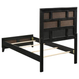 Watson Gray Oak 5-Piece Twin Panel Bedroom Set