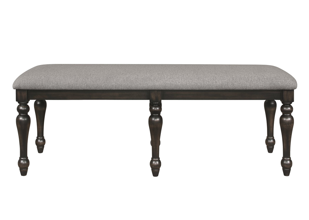 Hilara Espresso/Brown Dining Bench