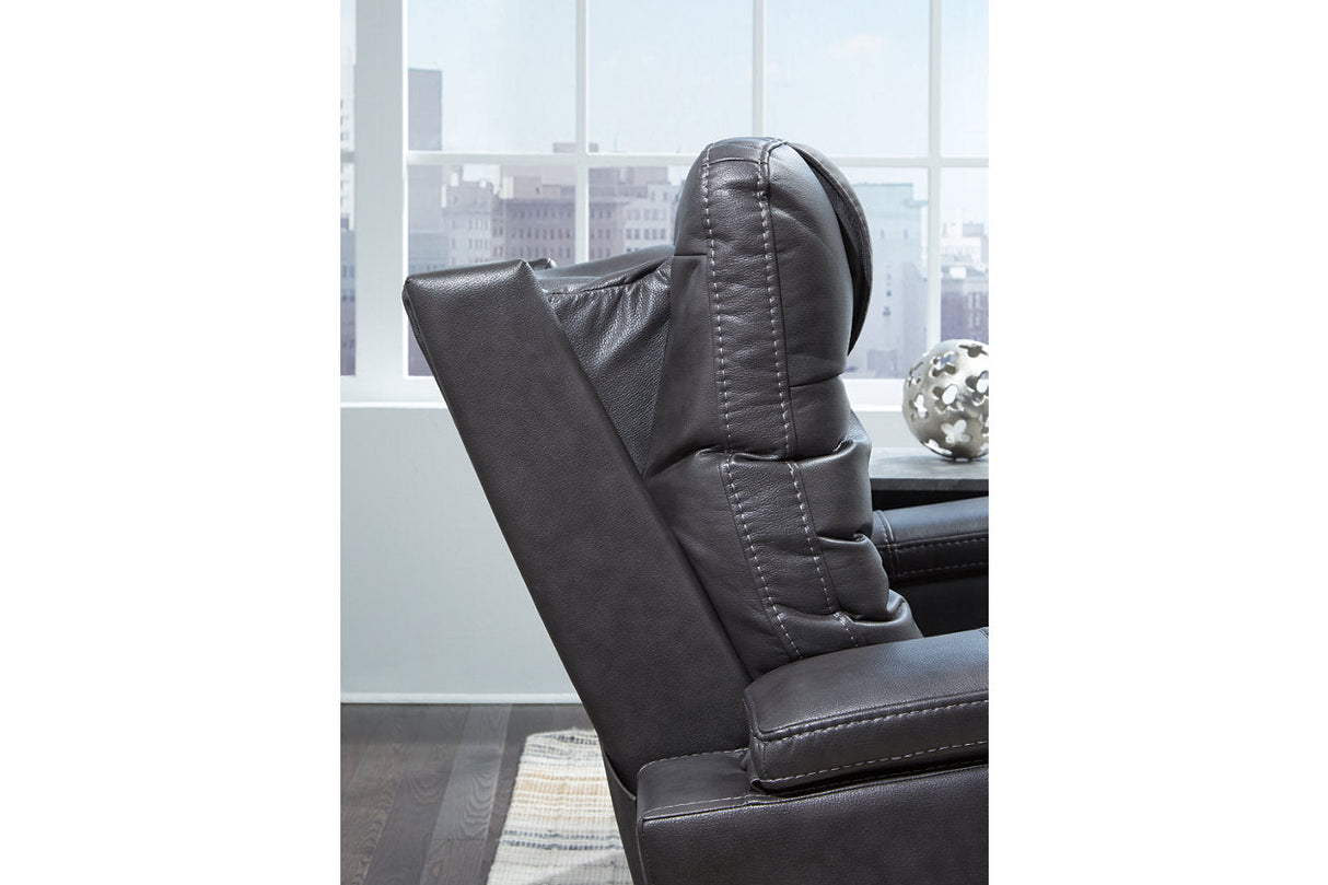 Composer Gray Power Recliner