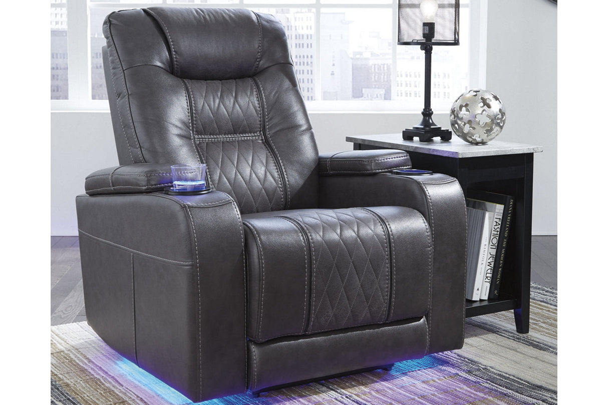 Composer Gray Power Recliner