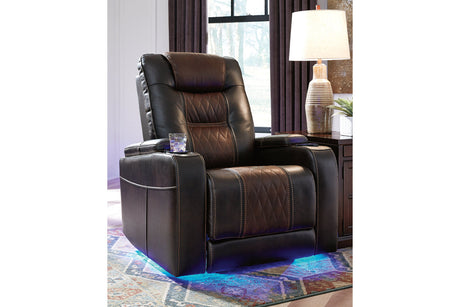 Composer Brown Power Recliner