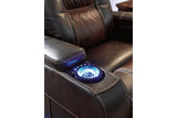 Composer Brown Power Recliner