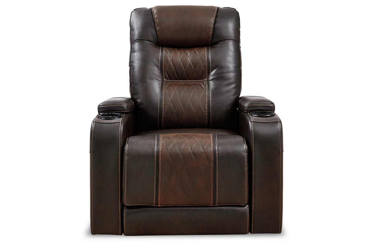 Composer Brown Power Recliner