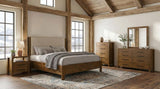 Adderley Warm Brown 5-piece Eastern King Bedroom Set by Coaster at Eve Furniture