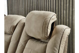 Next-Gen DuraPella Sand Power Reclining Loveseat with Console