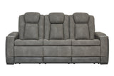 Next-Gen DuraPella Slate Power Reclining Sofa