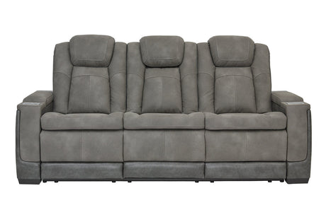 Next-Gen DuraPella Slate Power Reclining Sofa