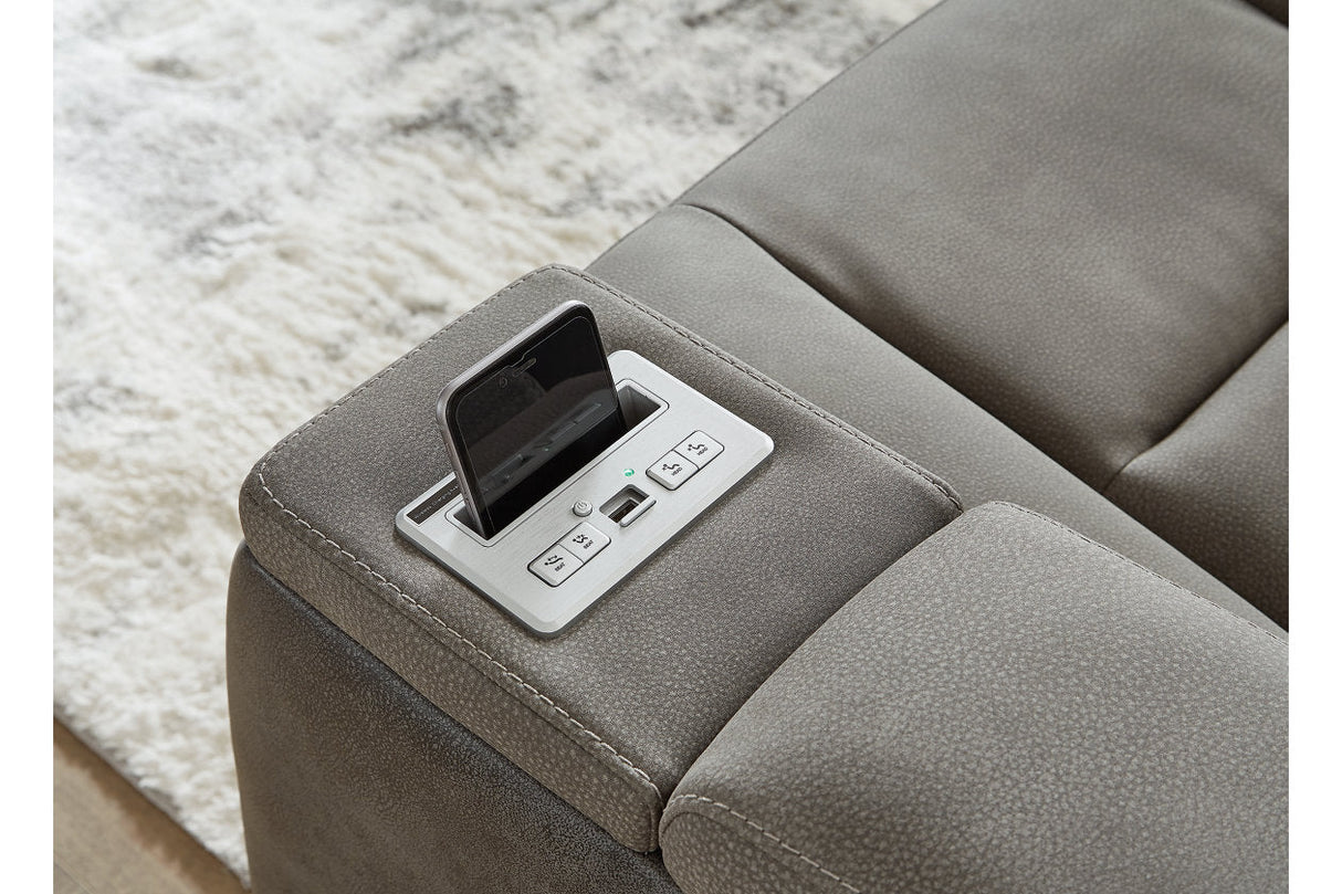 Next-Gen DuraPella Slate Power Recliner