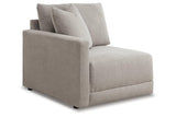 Katany Shadow 2-Piece Sectional Loveseat and Ottoman