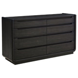 Leandro Burnished Black 5-piece Eastern King Bedroom Set by Coaster at Eve Furniture