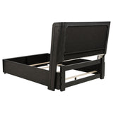 Leandro Burnished Black 5-piece Queen Bedroom Set by Coaster at Eve Furniture