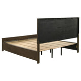 Woodmont Rustic Golden Brown 4-Piece California King Storage Bedroom Set by Coaster at Eve Furniture