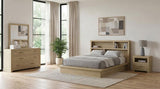 Hendricks Light Oak 4-piece California King Bedroom Set by Coaster at Eve Furniture