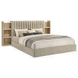 Arielle Light Oak 4-piece Eastern King Bedroom Set by Coaster at Eve Furniture
