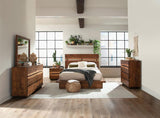 Winslow Smokey Walnut 5-Piece California King Bedroom Set by Coaster at Eve Furniture