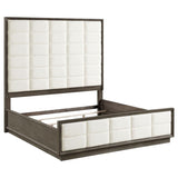 Juego de dormitorio Durango Washed Oak de 4 piezas Eastern King
