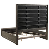 Juego de dormitorio Durango Washed Oak de 4 piezas Eastern King