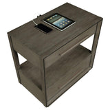 Juego de dormitorio Durango Washed Oak de 4 piezas Eastern King