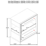 Juego de dormitorio California King Durango roble lavado de 4 piezas
