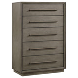 Juego de dormitorio de 5 piezas Durango Washed Oak California King