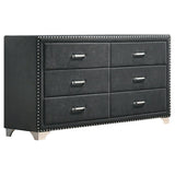 Melody Grey 4-piece Queen Bedroom Set by Coaster at Eve Furniture