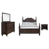 Andover Dark Oak 4-Piece Eastern King Bedroom Set