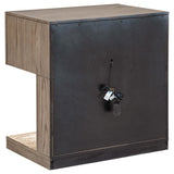 Juego de dormitorio de 5 piezas para cama King oriental Kenora Barley Brown