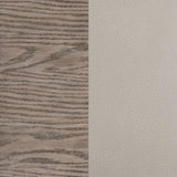 Juego de dormitorio de 5 piezas para cama King oriental Kenora Barley Brown
