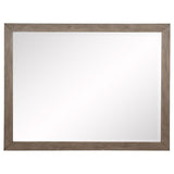Juego de dormitorio Kenora Barley Brown de 4 piezas California King