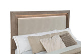 Juego de dormitorio Kenora Barley Brown de 4 piezas California King