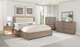 Kenora Barley Brown 5-Piece Queen Bedroom Set by Coaster at Eve Furniture